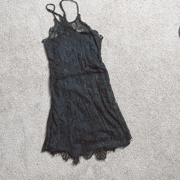 Free People she’s got it lace black mini dress - Picture 2 of 5